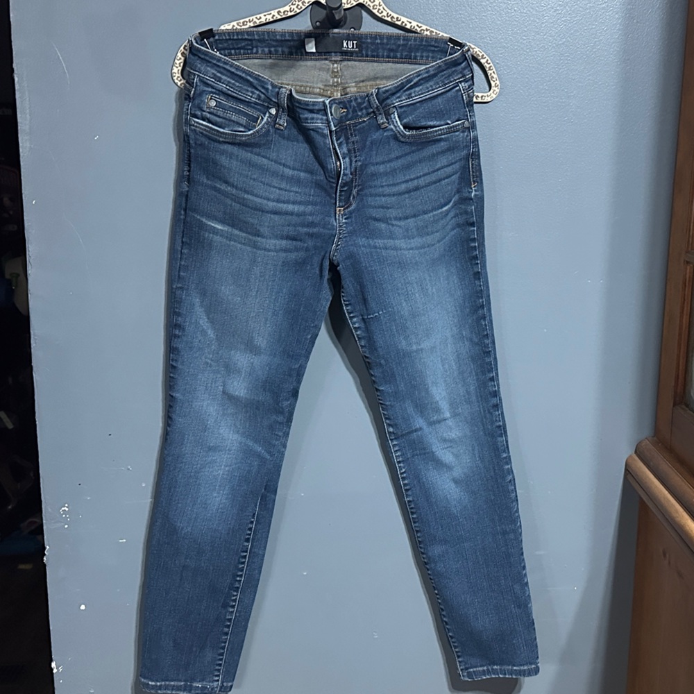 Kut from the Kloth Dark Wash Skinny Jeans